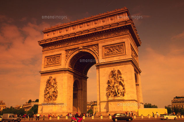 凱旋門 の写真素材 イラスト素材 アマナイメージズ