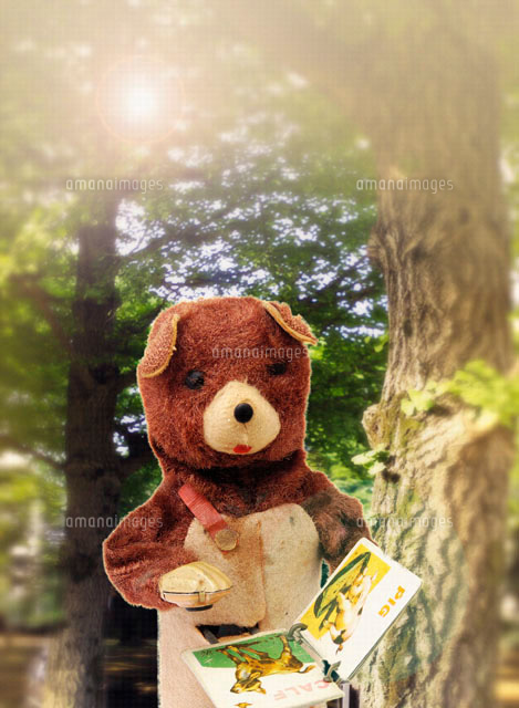 クマの人形 の写真素材 イラスト素材 アマナイメージズ