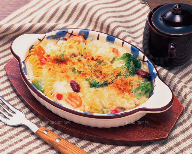 グラタン の写真素材 イラスト素材 アマナイメージズ