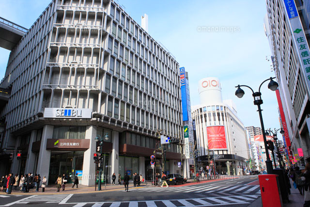 渋谷の街並み の写真素材 イラスト素材 アマナイメージズ