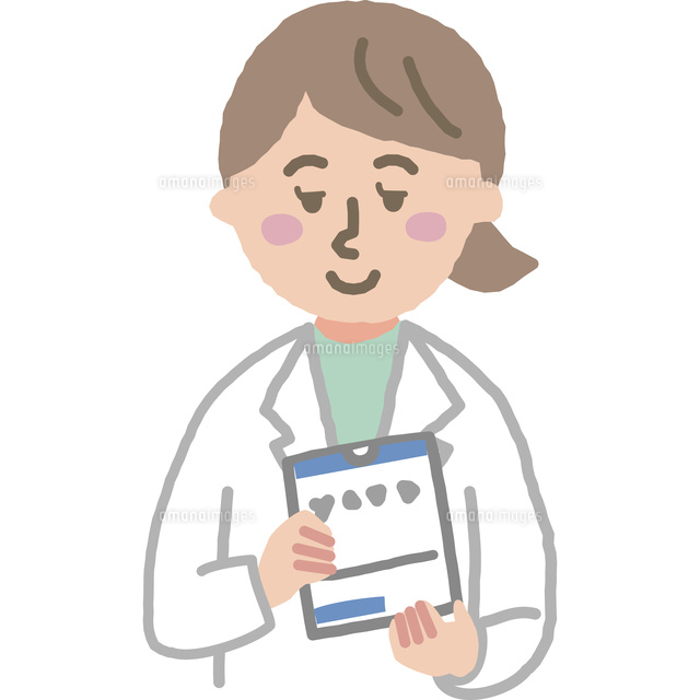 お薬を持った薬剤師 の写真素材 イラスト素材 アマナイメージズ