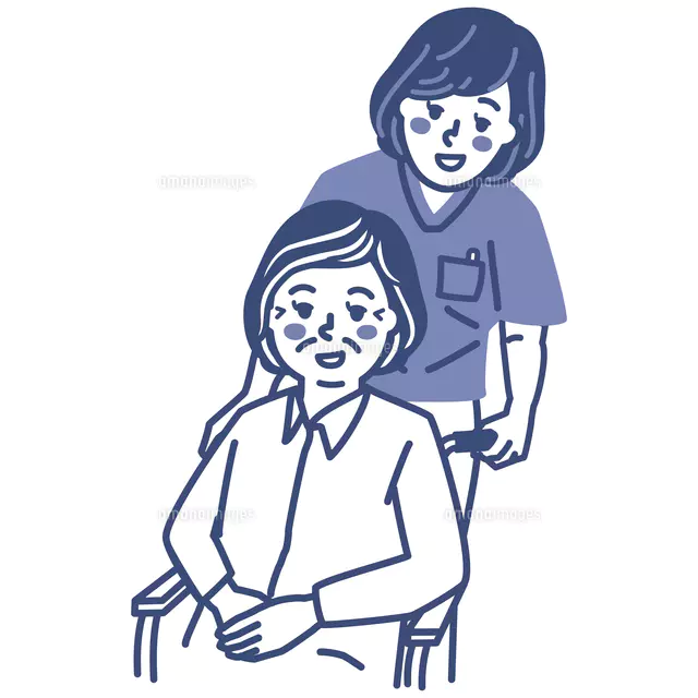 理学療法士のイラスト素材 アマナイメージズ