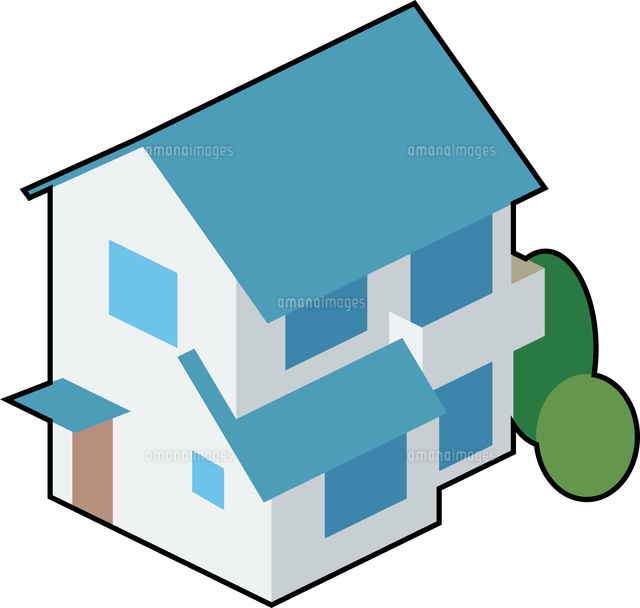 一戸建て住宅 の写真素材 イラスト素材 アマナイメージズ