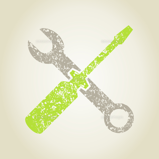 Key and screw-driver icon. A vector illustration[60016024343]の写真素材・イラスト ...