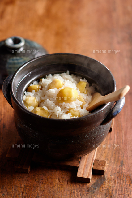 栗ご飯 の写真素材 イラスト素材 アマナイメージズ
