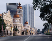 アラビア風官庁街 マレーシア の写真素材 イラスト素材 アマナイメージズ