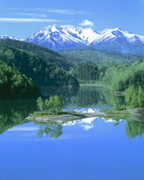 桜と雪山/新緑と湖 10171005542.jpg