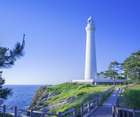 アクリル画 F4号 風景画 出雲日御碕灯台。景色 出雲日御碕灯台｜日本遺産「日が沈む聖地出雲」