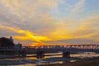 夕暮れの橋 628ac895d6a983c3c74448c91a5e54