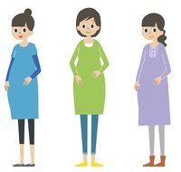 妊娠 出産 イラストのイラスト素材 アマナイメージズ