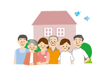 介護 福祉 イラストのイラスト素材 アマナイメージズ