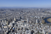 『空たびかわさき』東京新聞 初版 空撮写真 空たびかわさき』東京新聞 初版 空撮写真
