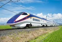 山形新幹線つばさ の写真素材 イラスト素材 アマナイメージズ