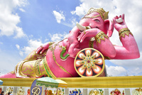 ピンクガネーシャ の写真素材 イラスト素材 アマナイメージズ