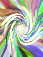 光芒放つ異次元空間 の写真素材 イラスト素材 アマナイメージズ