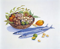 秋の味覚 イラスト の写真素材 イラスト素材 アマナイメージズ