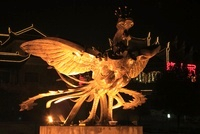 鳳凰故城の鳳凰像[25093007202]の写真・イラスト素材｜アマナイメージズ