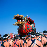 唐津くんち 曳山[25558003407]の写真・イラスト素材｜アマナ