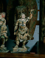 水彩画「十二神将像子神将」 木造十二神将像 （金剛輪寺）
