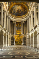 ヴェルサイユ宮殿の王室礼拝堂[01010018483]の写真・イラスト素材