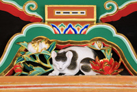 日光東照宮の眠り猫[01010026971]の写真・イラスト素材｜アマナイメージズ