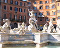 ネプチューンの噴水 ローマ イタリア[01308017749]の写真
