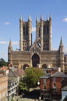 リンカーン大聖堂 の写真素材 イラスト素材 アマナイメージズ