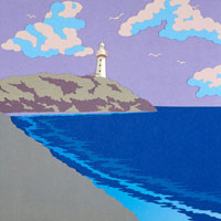 絵画　海　灯台 500x0.jpg