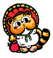 信楽焼の狸のキャラクター の写真素材 イラスト素材 アマナイメージズ