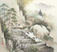 櫻山居士　山水画 02237011968.jpg