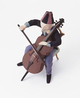 猿のチェロ演奏者 フィギュア Amazon.co.jp: 時計仕掛けの猿 シンバル 演奏する猿 音楽コスチューム