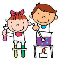 理科の実験をしている男の子と女の子 02482000052 の写真素材 イラスト素材 アマナイメージズ