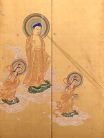 ともや専用　仏画 阿弥陀三尊来迎図 仏像 ともや専用 仏画 阿弥陀三尊来迎図 仏像 ともや専用 仏画 阿弥陀三