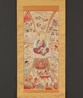 2448 仏画 「十界図 地獄絵」 工芸印刷 紙本 日本画 掛軸 おもてなし 2448 仏画 「十界図 地獄絵」 工芸印刷 紙本 日本画 掛軸