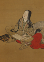 美人画 小野小町図（部分）[20076001455]の写真・イラスト素材｜アマナ