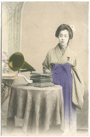 希少本】 『普通 女用文姫鏡 全』 明治時代に発行印刷された本 希少本