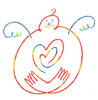 絆 愛情 ハート イラストのイラスト素材 アマナイメージズ