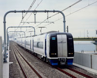 名鉄空港線 ミュースカイ の写真素材 イラスト素材 アマナイメージズ