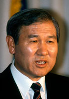 韓国大統領選 盧泰愚 1987年12月[22973000675]の写真・イラスト素材