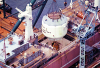 未使用 非売品 1960年代◆原子力船「むつ」シガレットケース 石川島播磨重工業 23023010481.jpg