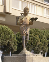 芳山作 二宮金次郎 銅像 芳山作 二宮金次郎 銅像
