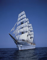 帆船 新日本丸[25562003354]の写真・イラスト素材｜アマナイメージズ