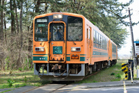 津軽鉄道の津軽21形普通気動車（走れメロス号）[25668002392]の写真