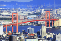 激レア　北九州　帆柱山から若戸大橋　激レアハガキ　プレミア 26121044073.jpg